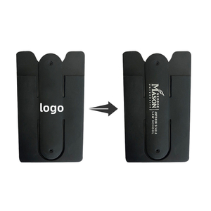 Porte-cartes de visite en caoutchouc et silicone, pour téléphone portable, de haute qualité, vente en gros - Product Image 6