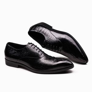 Spring and Summer New Style Business Formal Leather Shoes <b>Pointed</b> <b>Toe</b> Fashion Casual Business Men's Suit Shoes - Product Image 5