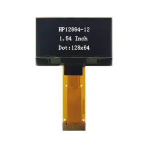 1.54 Inch Oled Display Spd0301Zd Custom Oled With Connector Fpc 24 Pin Mini 128x64 Display Module OEM Manufacturer