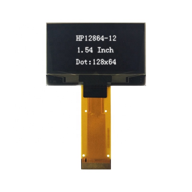 1.54 Inch Oled Display Spd0301Zd Custom Oled With Connector Fpc 24 Pin Mini 128x64 Display Module OEM Manufacturer