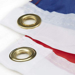 Прочный индивидуальный нейлоновый сращивающийся большой американский флаг 600D для подвешивания на стену - Product Image 5