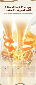 Masseur électronique pour les pieds en promotion : Appareil de thérapie AI BIO énergétique pour la circulation sanguine et le soulagement de la douleur - Product Image 5