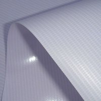Matériel publicitaire du fabricant, bâche en PVC frontlit de 340 g/m², 300*500D, 18*12, blanche, rouleaux de bâche flexible