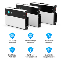 Baterai Lifepo4 12 Volt 200AH 230AH Dilengkapi BMS BT Layar LCD Baterai Penyimpanan Energi RV