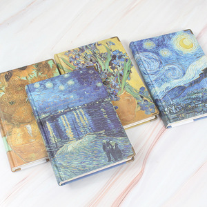 Diario con Copertina Rigida Vintage, Dipinto a Olio di <span class=keywords><strong>Van</strong></span> <span class=keywords><strong>Gogh</strong></span>, Pagine Interne Colorate, Quaderno con Copertina Rigida - Product Image 6