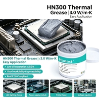 Graisse thermique conductrice 3,0 W/mK, résistance thermique faible et stable, graisse thermique pour l'électronique automobile, CPU, GPU