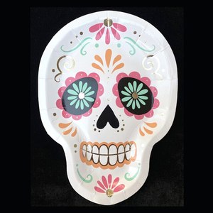 Halloween Party Paper Plates Ghost and Bat Irregular Shape Disposable and Biodegradable Paper Plate Party Supplies - Product Image 4