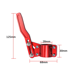 Kit d'extension de levier de clignotant pour volant de voiture en aluminium CNC, pour ajustement et repositionnement du levier de clignotant - Product Image 5