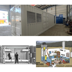 Unité de stockage mobile de bouteilles de gaz antidéflagrantes palettisées en acier peint, équipement de stockage chimique à haut niveau de sécurité - Product Image 5