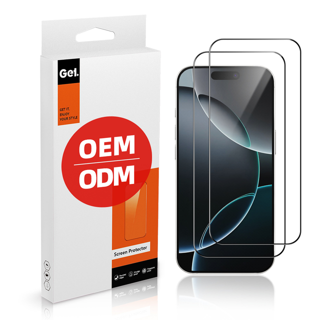 High Aluminum Glass 9H Silk clear Anti Scratch Phone Tempered Glass Screen Protector Film for iPhone 18 17 16 15 14 13 Pro Max