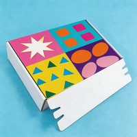 Boîtes d'emballage personnalisées TongKun avec bande de déchirement et fermeture éclair, boîte d'expédition avec logo, boîte à bande de déchirement personnalisée