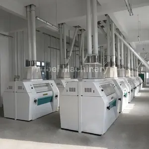 Wheat grinder machine flour milling manufacturing 120 tons flour mill