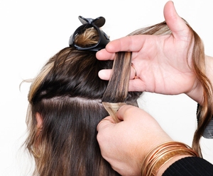 100% thô cambodian tóc con người dày kết thúc đôi khâu Băng vô hình trong phần mở rộng tóc - Product Image 4