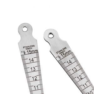 Bereich 1-15MM Edelstahl Toper Schweiß lehre Spalt lehre Fühler lehre Szczelinomierz Messwerk zeug - Product Image 4