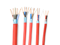 Câble d'alarme incendie blindé 2 conducteurs 16AWG de qualité supérieure pour systèmes de détection d'incendie