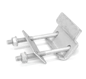 M4 5 6 8 10 boulons en <span class=keywords><strong>U</strong></span> photovoltaïques Double pression simple plateau en acier accessoires d'énergie solaire avec plateau à double trou - Product Image 3