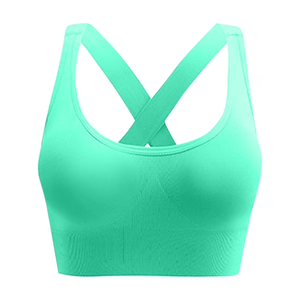 Ensemble de Vêtements de Sport Sans Couture pour Femme, Haute Élasticité, Séchage Rapide, pour Yoga, Course, Gym et Fitness, avec Soutien-Gorge de Sport – Vente en Gros - Product Image 6