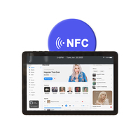 Tablette 10 pouces avec lecteur NFC frontal, tablette Android POS avec carte SIM 4G, terminal POS tablette