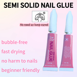 3g tubo di alluminio Semi-curata colla <span class=keywords><strong>per</strong></span> <span class=keywords><strong>unghie</strong></span> multifunzione di lunga durata forte adesione <span class=keywords><strong>per</strong></span> chiare punte di <span class=keywords><strong>unghie</strong></span> finte - Product Image 5