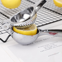 Presse-citron manuel en alliage de zinc de 20cm Presse-fruits à main pour oranges, citrons, limes, vente en gros durable, gadgets en métal