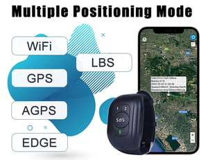 Carte SIM 4G LTE GPS avec bouton SOS d'urgence, détecteur <span class=keywords><strong>de</strong></span> chute, <span class=keywords><strong>bracelet</strong></span> avec bouton <span class=keywords><strong>de</strong></span> panique, localisation GPS, bouton SOS <span class=keywords><strong>de</strong></span> panique pour personnes âgées - Product Image 3