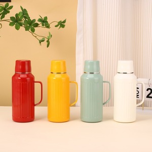 Stainless Steel Thermos 316 Large Capacity With Handle Thermal Insulation For <b>Camping</b> Household Use - Product Image 1