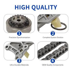 Maneri ชุดลูกรอกโซ่ไทม์มิ่ง06F109217A 06F109088J สำหรับ Audi A3 TT VW exeo ON Seat Golf Jetta - Product Image 3