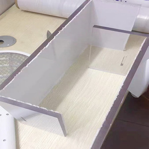 Tùy chỉnh xử lý các bộ phận cửa hàng uốn cong tấm Acrylic CNC cắt laser uốn Bảng điều khiển <span class=keywords><strong>Polycarbonate</strong></span> - Product Image 3