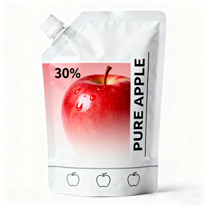 Sacs en Mylar personnalisés imprimés pour jus de fruits et boissons, résistants à l'humidité et à la corrosion, avec bec verseur en plastique - Product Image 3