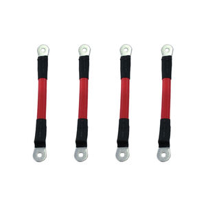 Premium 2awg Vertinde Koperen Elektronische Kabel <span class=keywords><strong>2</strong></span> Voet Lengte <span class=keywords><strong>3</strong></span>/8 Inch Terminal Lugs Pvc Jas Voor Zonne-Energie Omvormer Bedrading - Product Image 6