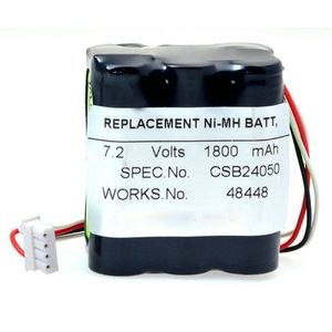 อะไหล่แบตเตอรี่ Ni-MH 7.2V 1800mAh สำหรับ CSB24050อุปกรณ์การแพทย์ nonin Avant - Product Image 1