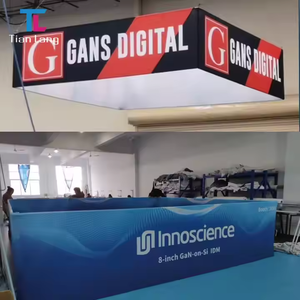 TianLang alta calidad aluminio telón de fondo soporte estructura techo superior promoción publicidad exposición personalizado colgante Banner - Product Image 4