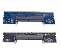 DDR3 DDR4 DDR5 ordinateur portable vers carte adaptateur de mémoire de bureau SO-DIMM vers PC DIMM carte connecteur carte mémoire clé mémoire adaptateur test
