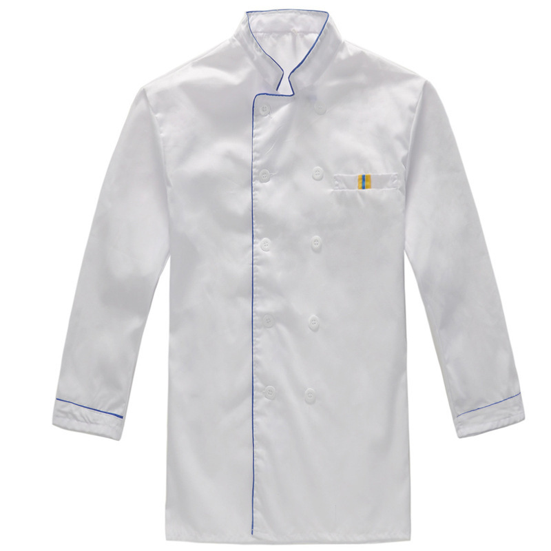 Blanc avec ligne bleue