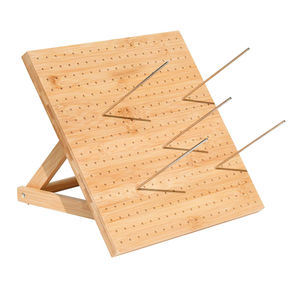 Planche de blocage en bois personnalisée pour le crochet Planche de blocage de grand-mère Planche de blocage en mousse Crochet Square11.02 pouces - Product Image 4