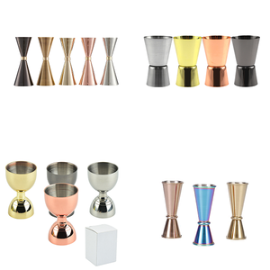 Double Cocktail Jigger Japanese Premium 304 Stainless Steel Jigger 2 OZ 1 OZ with Measurements Inside for Cambodia <strong>Linkwood</strong> - Product Image 4