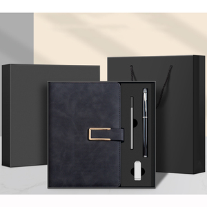 Cadeaux d'affaires promotionnels, bloc-notes A5, clé USB, stylo à bille, recharge, logo personnalisable, ensemble de cadeaux d'entreprise, <span class=keywords><strong>Persol</strong></span> fait main - Product Image 2
