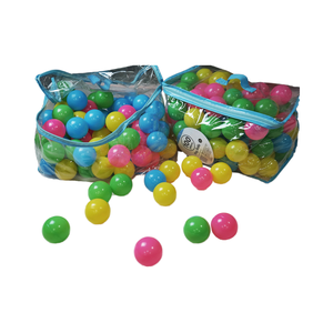Balles d'océan colorées de haute qualité en gros, balles de fosse pour enfants, jouet en plastique souple pour aire de jeux intérieure - Product Image 1