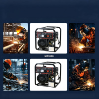 Générateur de soudage à essence 160A DC portable, machine à souder MMA avec sortie AC 5kW