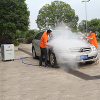 GOCLEAN Eco Bacteriakiller Laveuse à vapeur pour voitures diesel, machine de lavage à vapeur professionnelle pour le nettoyage des voitures