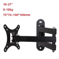 Support de moniteur Offre Spéciale 10-27 pouces support d'écran d'ordinateur universel à mouvement complet support mural pour téléviseur