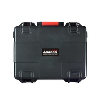 Boîte à outils en plastique rigide ANDBAO, boîte de rangement pour instruments et équipements, protection de sécurité, avec mousse