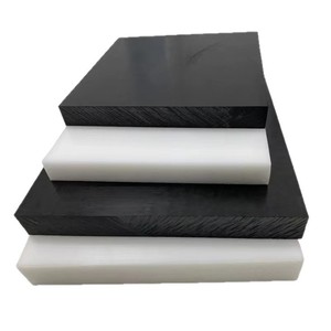 Plaques et tiges en POM Qianlima, blanc et noir, usinage CNC de précision pour pièces industrielles - Product Image 1