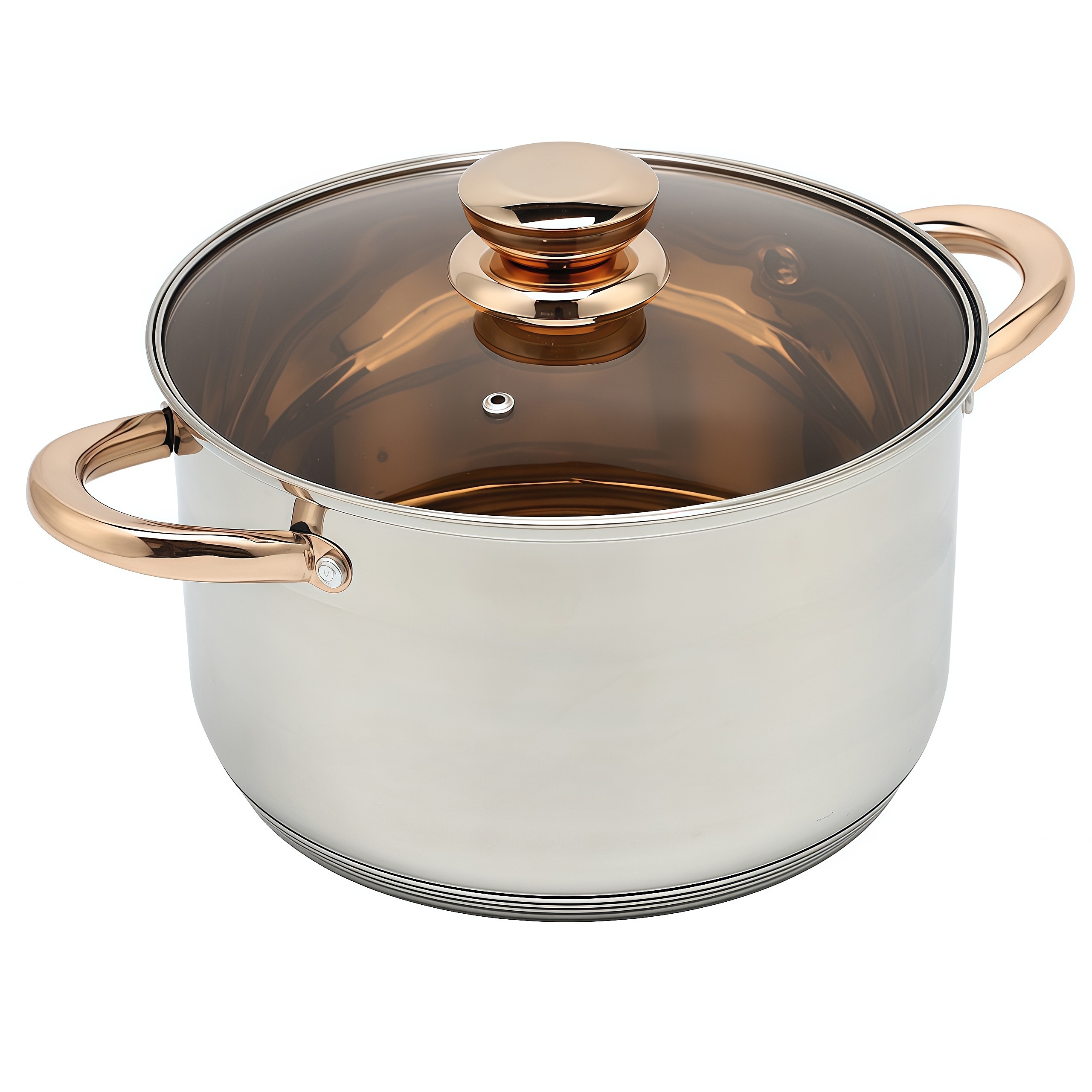 12pcs Modern Eco-Friendly Stainless Steel Cookware Set Cooking Pots and Pans Frying Pan Stock Pot Sauce Pan · image 4