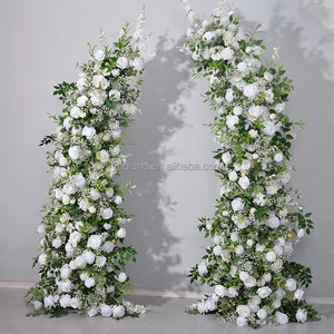 Piante Verdi H202, Rose, Fiori Artificiali di Gypsophila, Decorazioni da Parete, Decorazioni per Matrimoni e Palcoscenici - Product Image 3