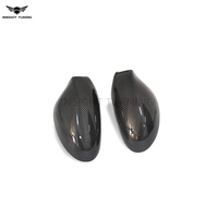 Coques de rétroviseurs en fibre de carbone pour BMW Série 1 E87 Pre-LCI Hatchback 2004-2007 – Kits de remplacement de carrosserie, capuchons de rétroviseurs latéraux, accessoires