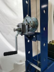 <span class=keywords><strong>Presse</strong></span> <span class=keywords><strong>hydraulique</strong></span> pneumatique de style professionnel Cnjacks Direct Supply <span class=keywords><strong>75T</strong></span> avec manomètre et jeu de goupilles - Product Image 3