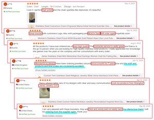 Collier pendentif Jietao personnalisé en forme de cœur « MOM » plaqué or en acier inoxydable, cadeau de fête des Mères, bijoux étanches - Product Image 6