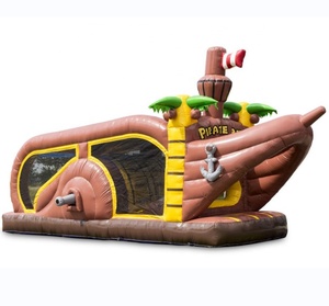 2024 <span class=keywords><strong>nouveau</strong></span> château gonflable géant de bateau de <span class=keywords><strong>pirate</strong></span> de conception et <span class=keywords><strong>jeu</strong></span> gonflable de ville d'amusement de glissière à vendre - Product Image 5