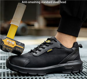 Scarpe da <span class=keywords><strong>Lavoro</strong></span> Ultraleggere e Comode per Uomo, Suola Morbida in EVA, Puntale in Acciaio, Antiurto, Impermeabili, Scarpe <span class=keywords><strong>di</strong></span> Sicurezza per Protezione sul <span class=keywords><strong>Lavoro</strong></span> - Product Image 5
